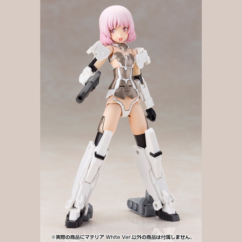 フレームアームズ ガール マテリア Normal White Ver セット Koo Kaidoku プラモデル Watanegypt Tv