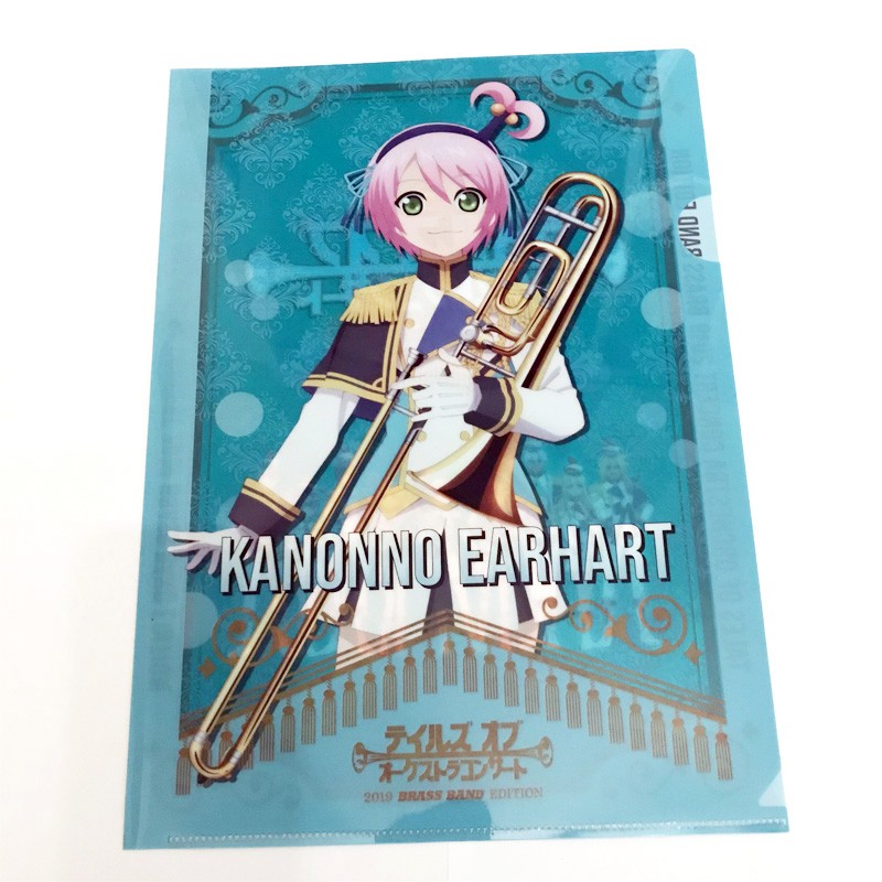 テイルズ オブ オーケストラ19 クリアファイル パスカ カノンノ カノンノ イアハート カノンノ グラスバレー