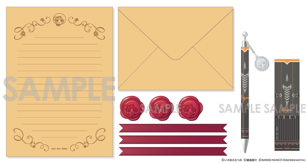コトブキヤオンラインショップ テイルズ オブ シリーズ アイゼンのお手紙セット アイゼンのお手紙セット グッズ その他雑貨