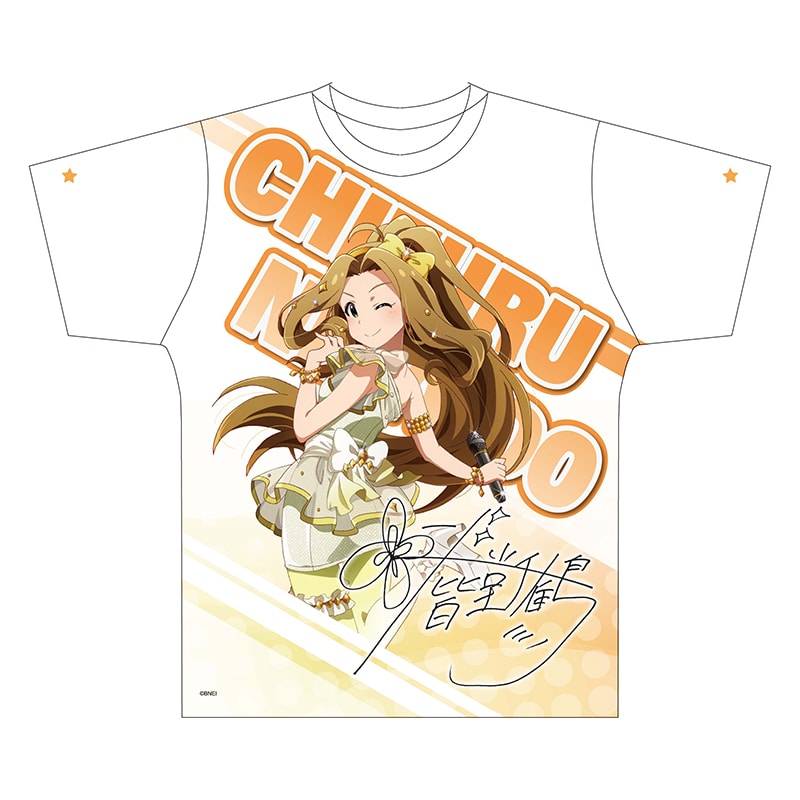 コトブキヤオンラインショップアイドルマスターミリオンライブ 両面フルグラフィックtシャツ 二階堂千鶴 Lサイズ グッズ その他雑貨