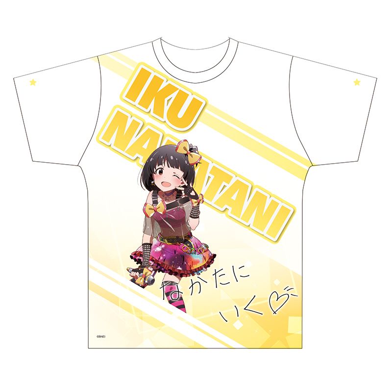 コトブキヤオンラインショップアイドルマスターミリオンライブ 両面フルグラフィックtシャツ 中谷育 Lサイズ Lサイズ グッズ その他雑貨