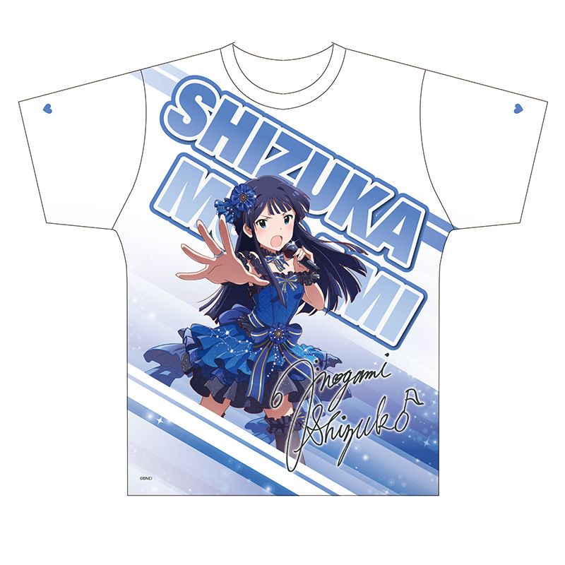 コトブキヤオンラインショップアイドルマスターミリオンライブ 両面フルグラフィックtシャツ 最上静香 Mサイズ Mサイズ グッズ その他雑貨