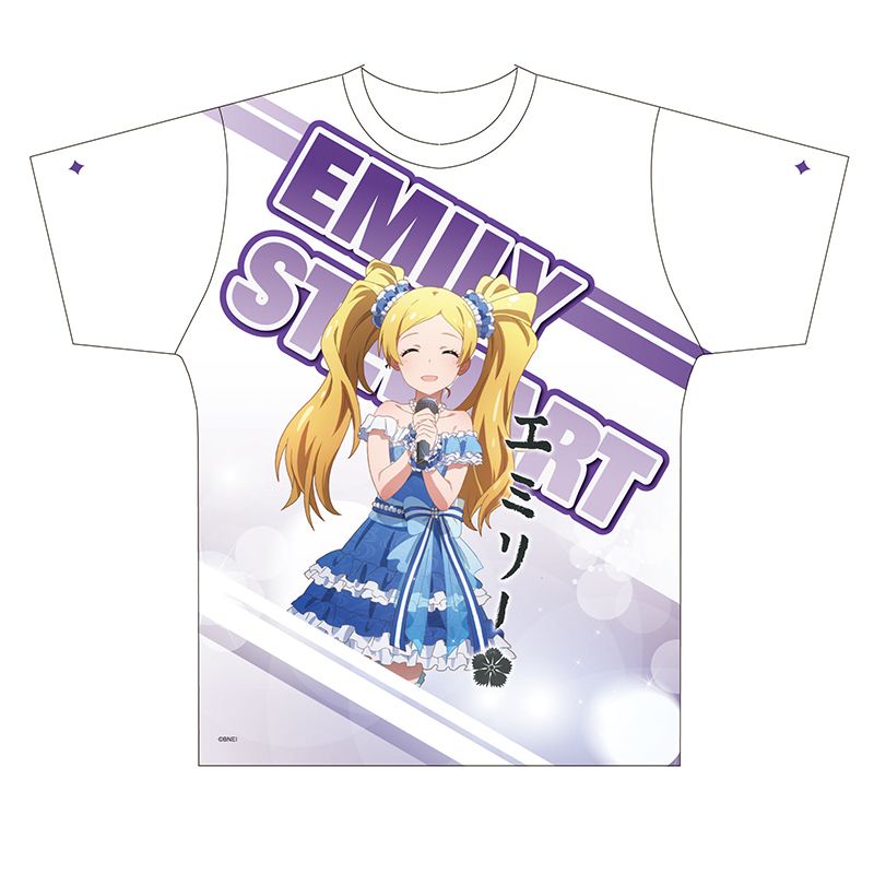 コトブキヤオンラインショップアイドルマスターミリオンライブ 両面フルグラフィックtシャツ エミリー Mサイズ Mサイズ グッズ その他雑貨