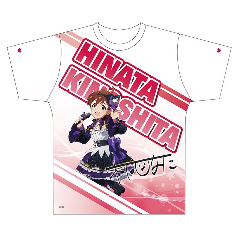 コトブキヤオンラインショップアイドルマスターミリオンライブ 両面フルグラフィックtシャツ 木下ひなた Mサイズ Mサイズ グッズ その他雑貨