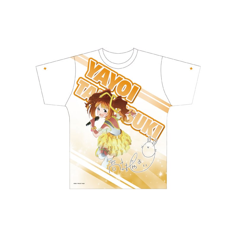 コトブキヤオンラインショップアイドルマスターミリオンライブ 両面フルグラフィックtシャツ 高槻やよい Mサイズ Mサイズ グッズ その他雑貨