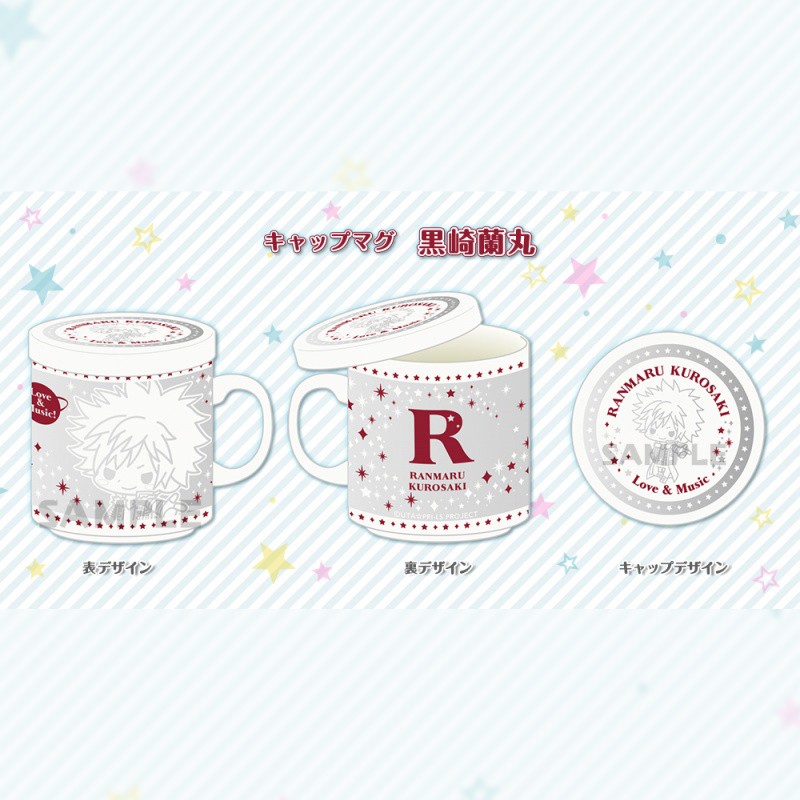 コトブキヤオンラインショップキャップマグ 黒崎蘭丸 黒崎蘭丸 グッズ その他雑貨
