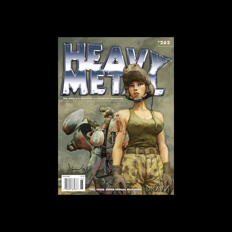 コトブキヤオンラインショップheavy Metal 262 Newsstand Edition ヘビーメタル 262号 グッズ その他雑貨